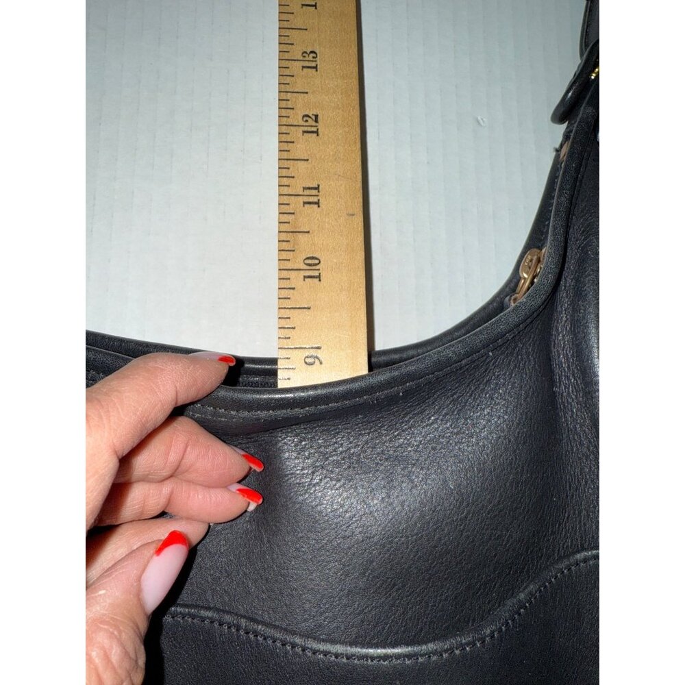 Old Vintage COACH Legacy Hobo One Shoulder Bag 9058 Black - Picture 12 of 16